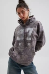 Urban Outfitters Camo Graphic Hoodie Sweatshirt In Camo, Women's At  In Camo