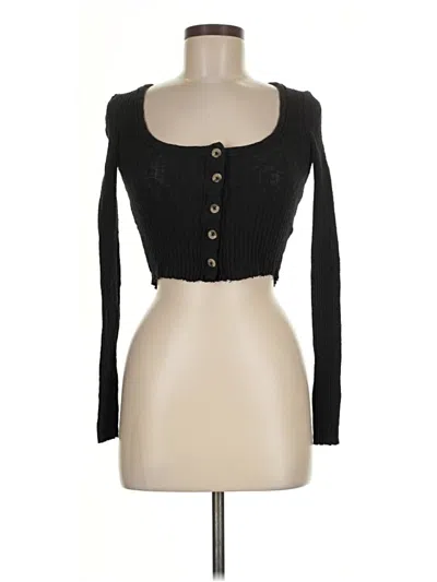 Pre-owned Urban Outfitters Cardigan Sweater In Black