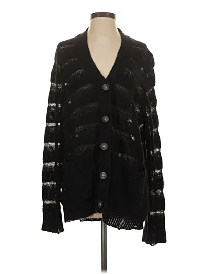 Pre-owned Urban Outfitters Cardigan Sweater In Black