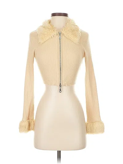 Pre-owned Urban Outfitters Cardigan Sweater In Brown