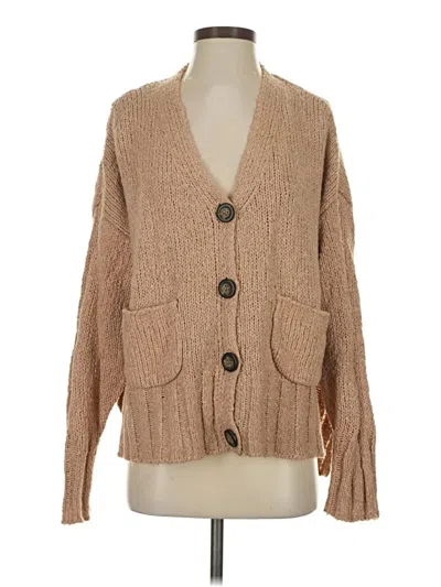 Pre-owned Urban Outfitters Cardigan Sweater In Brown