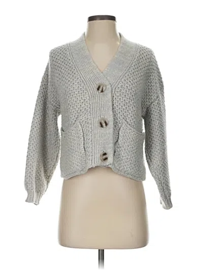 Pre-owned Urban Outfitters Cardigan Sweater In Gray
