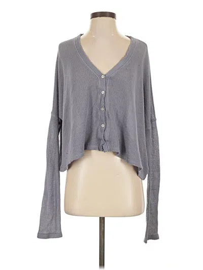 Pre-owned Urban Outfitters Cardigan Sweater In Gray
