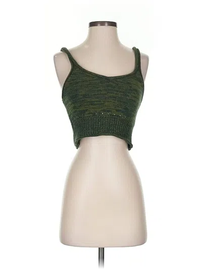 Pre-owned Urban Outfitters Cardigan Sweater In Green