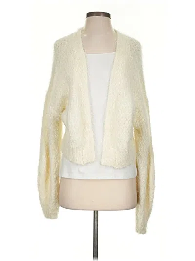 Pre-owned Urban Outfitters Cardigan Sweater In Ivory