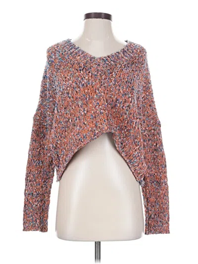Pre-owned Urban Outfitters Cardigan Sweater In Orange