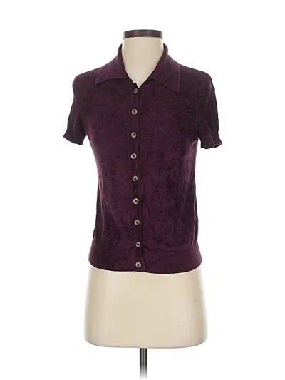 Pre-owned Urban Outfitters Cardigan Sweater In Purple