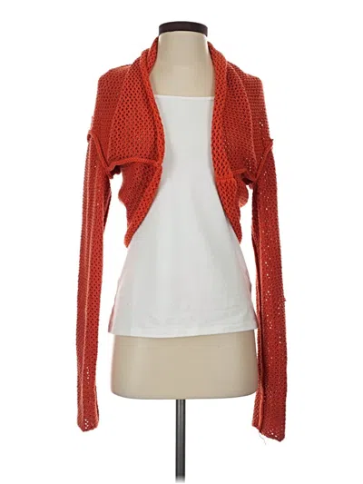 Pre-owned Urban Outfitters Cardigan Sweater In Red