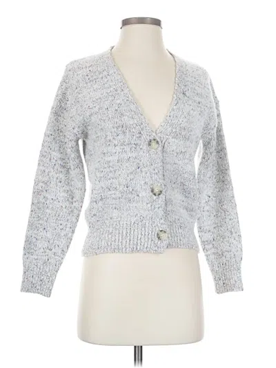 Pre-owned Urban Outfitters Cardigan Sweater In Silver