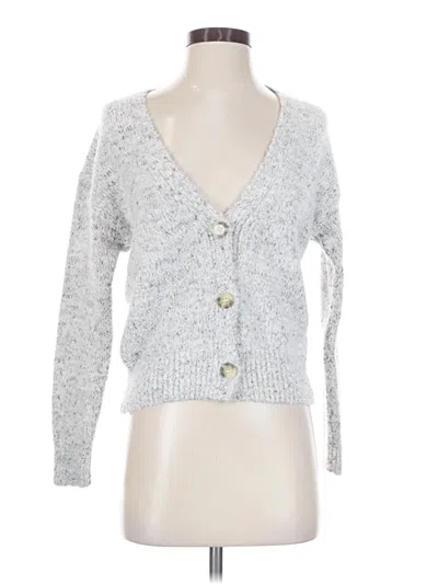 Pre-owned Urban Outfitters Cardigan Sweater In Silver