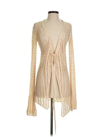 Urban Outfitters Cardigan Sweater In Orange