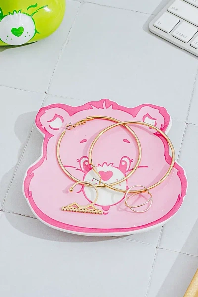 Urban Outfitters Care Bears Ceramic Trinket Tray In Cheer Bear At