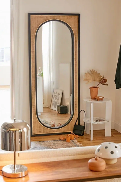 Urban Outfitters Carrera Floor Mirror In Natural At  In Multi