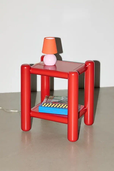 Urban Outfitters Casper Contemporary 2-tier Side Table In Red At
