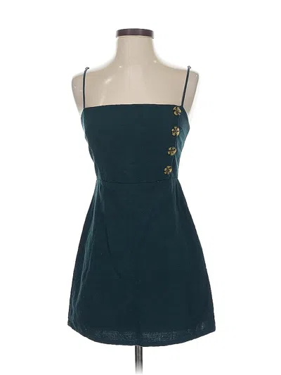 Pre-owned Urban Outfitters Casual Dress In Blue