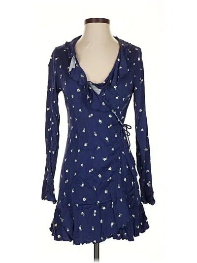 Pre-owned Urban Outfitters Casual Dress In Blue
