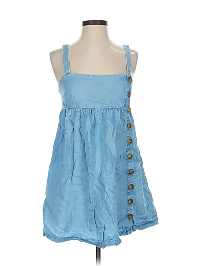Pre-owned Urban Outfitters Casual Dress In Blue