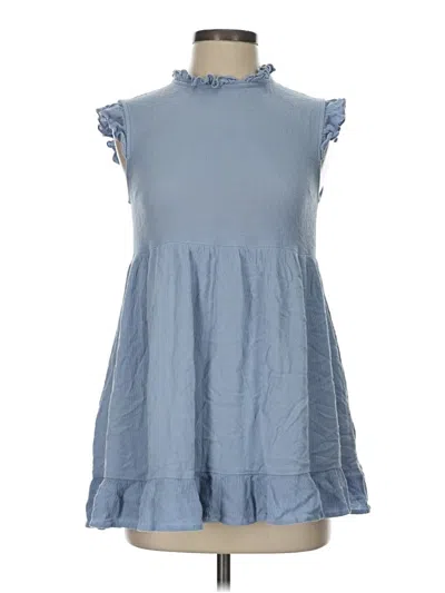 Pre-owned Urban Outfitters Casual Dress In Blue