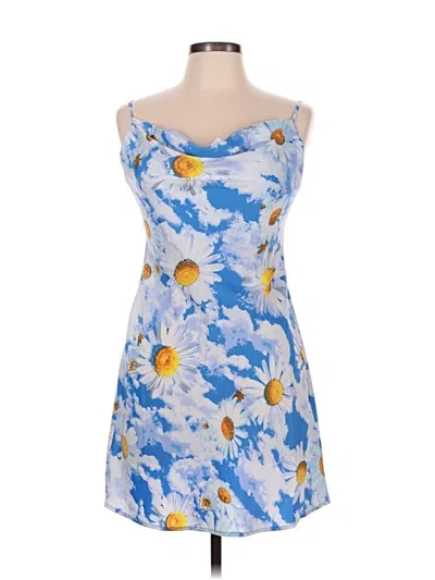 Pre-owned Urban Outfitters Casual Dress In Blue