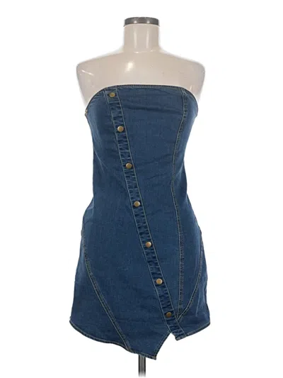 Urban Outfitters Casual Dress In Blue
