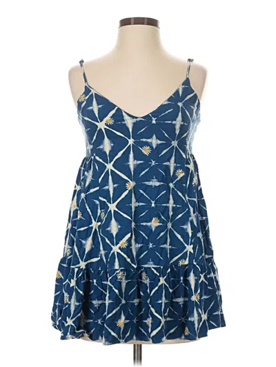 Pre-owned Urban Outfitters Casual Dress In Blue