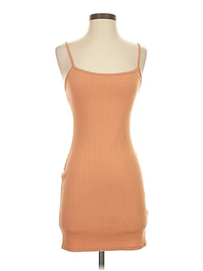 Pre-owned Urban Outfitters Casual Dress In Brown