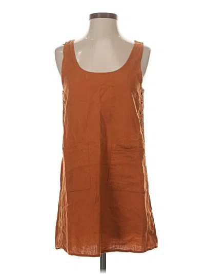 Pre-owned Urban Outfitters Casual Dress In Brown