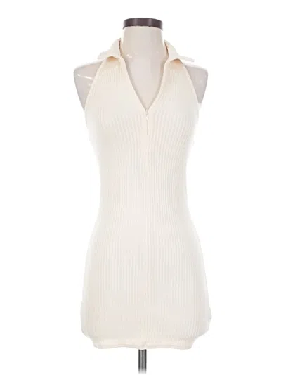 Pre-owned Urban Outfitters Casual Dress In Ivory