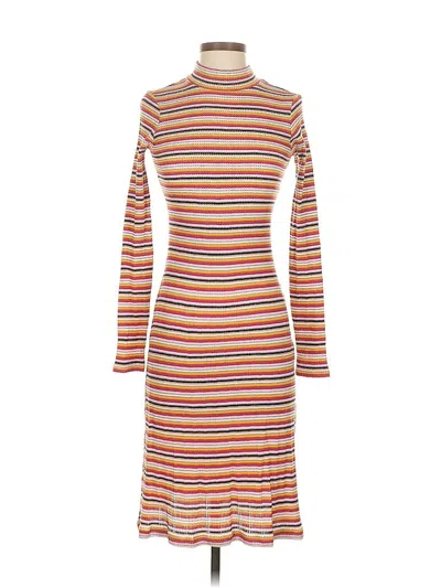 Pre-owned Urban Outfitters Casual Dress In Orange