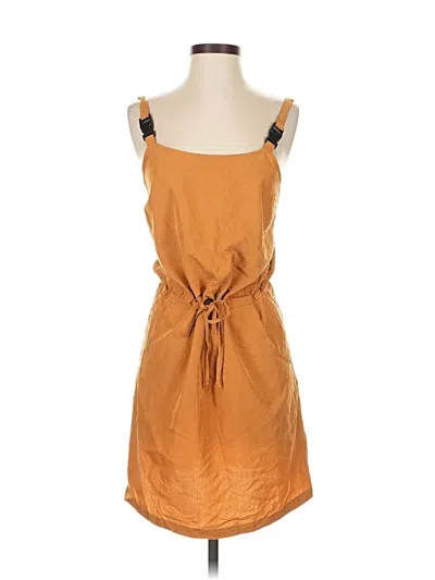 Pre-owned Urban Outfitters Casual Dress In Orange