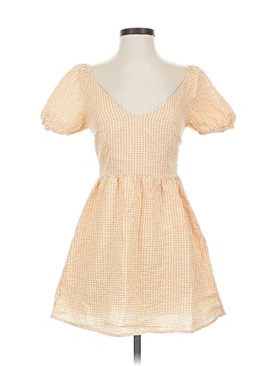Pre-owned Urban Outfitters Casual Dress In Orange