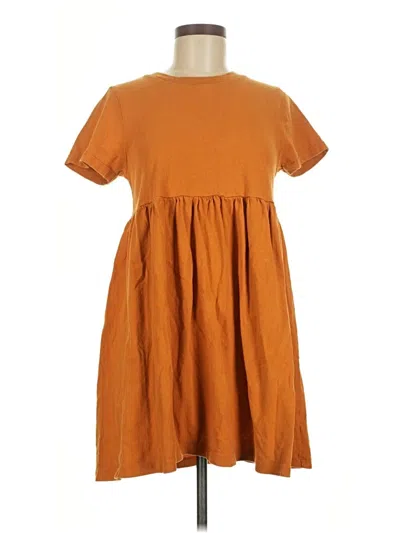Pre-owned Urban Outfitters Casual Dress In Orange