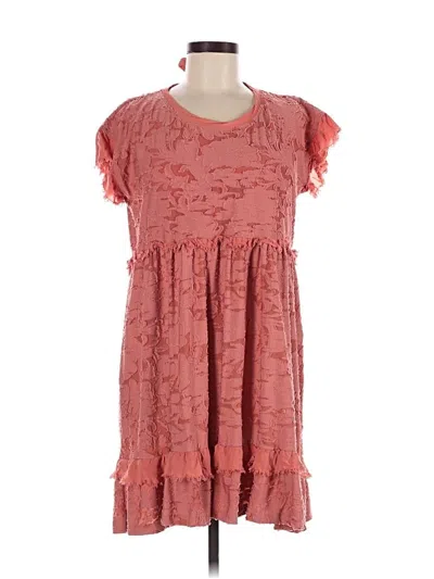 Pre-owned Urban Outfitters Casual Dress In Orange
