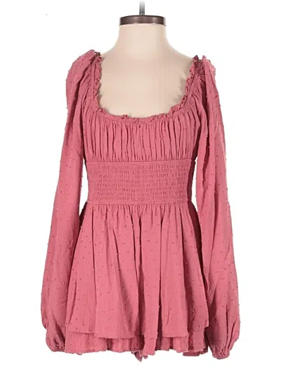 Pre-owned Urban Outfitters Casual Dress In Pink