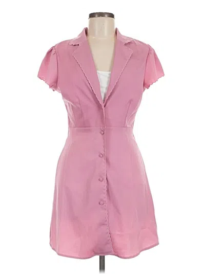 Pre-owned Urban Outfitters Casual Dress In Pink