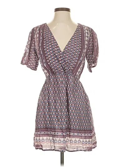 Pre-owned Urban Outfitters Casual Dress In Purple