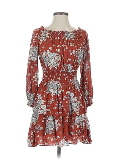 Pre-owned Urban Outfitters Casual Dress In Red