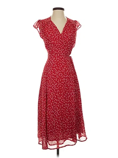 Pre-owned Urban Outfitters Casual Dress In Red