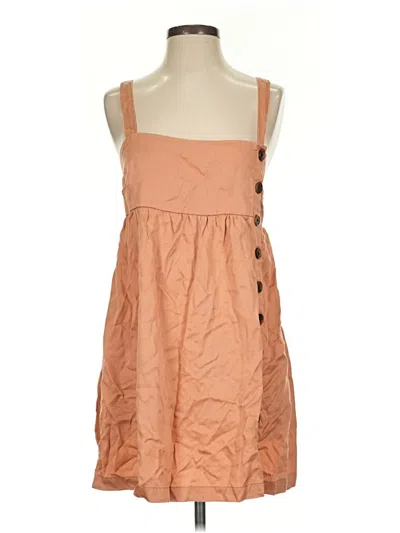 Pre-owned Urban Outfitters Casual Dress In Tan