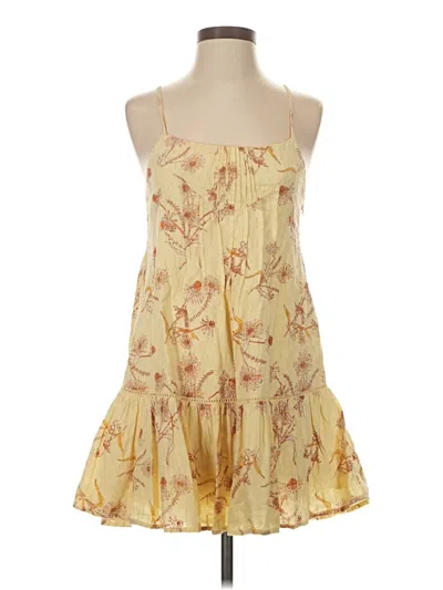 Pre-owned Urban Outfitters Casual Dress In Yellow