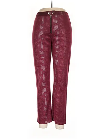 Pre-owned Urban Outfitters Casual Pants In Burgundy