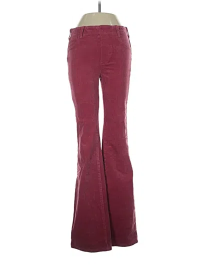 Pre-owned Urban Outfitters Casual Pants In Burgundy