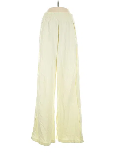 Pre-owned Urban Outfitters Casual Pants In Yellow