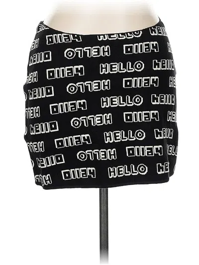 Urban Outfitters Casual Skirt In Black