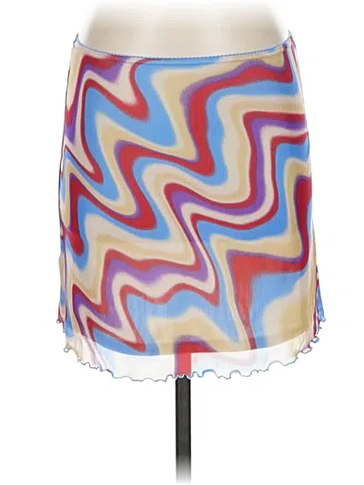 Pre-owned Urban Outfitters Casual Skirt In Blue