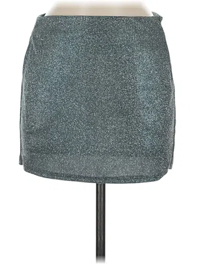 Pre-owned Urban Outfitters Casual Skirt In Blue