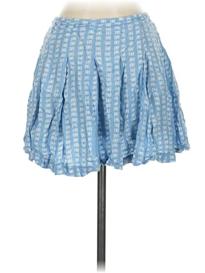 Pre-owned Urban Outfitters Casual Skirt In Blue