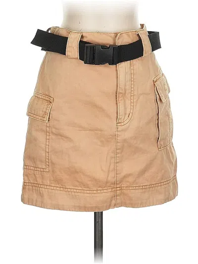 Pre-owned Urban Outfitters Casual Skirt In Brown
