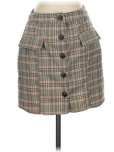 Pre-owned Urban Outfitters Casual Skirt In Brown