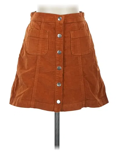 Pre-owned Urban Outfitters Casual Skirt In Brown